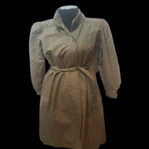 Mallard's Point Beige Trench Coat